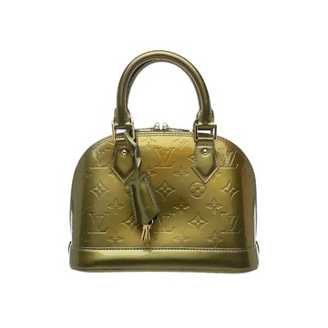 LOUIS VUITTON ALMA BB 漆皮手提包貝殼包