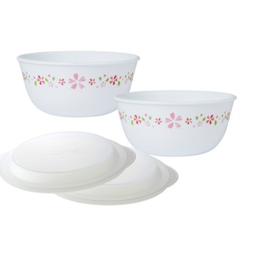 【美國康寧 CORELLE】櫻之舞-4件式拉麵碗組(D01)