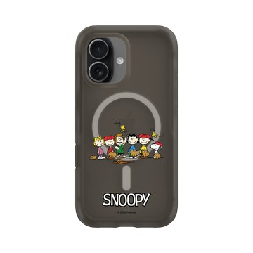 iPhone 17 AirX 本質黑 - 史努比 Snoopy - 一起打棒球！