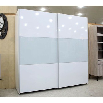 【歐風別館】羅密歐七尺白色烤漆懸吊式衣櫃【四】【基隆至台中免運費】