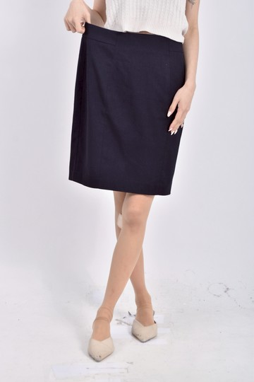 (XL) h m西裝藍色短裙