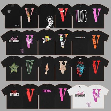 VLONE FOG短袖999聯名和平鴿珍珠高街Tee寬松圓領T恤男女限定大V