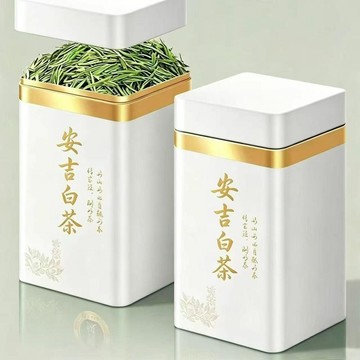✨元氣新品✨2026明前特級安吉白茶頭採嫩芽春茶珍稀口糧綠茶濃香型罐裝GHZV