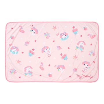 【震撼精品百貨】My Melody_美樂蒂~日本SANRIO三麗鷗 美樂蒂涼感冷氣毯110x70cm夏日滿版*42101