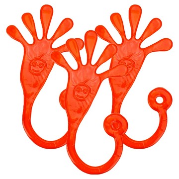 復古童玩 伸縮超大手掌黏黏手 加大粗厚版  3個  顏色隨機