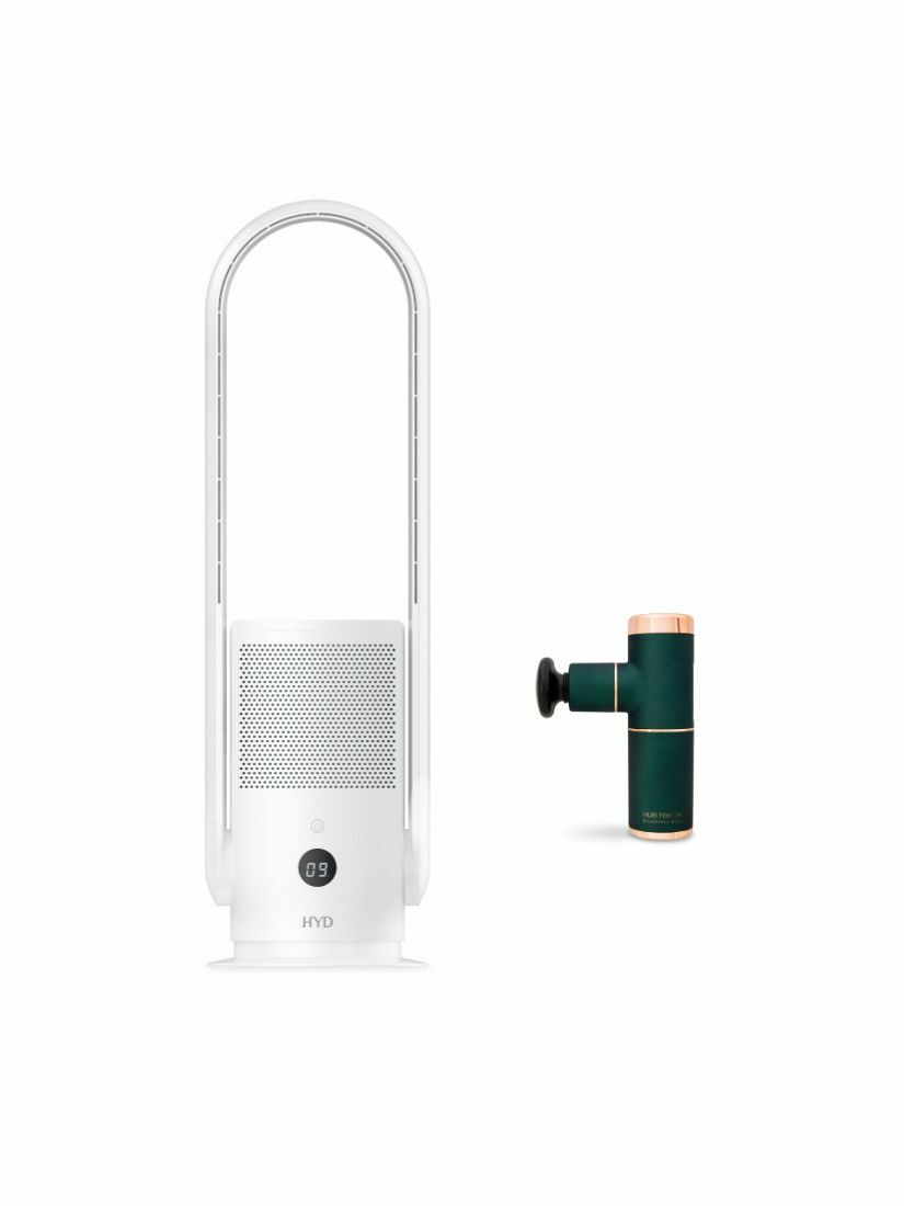 WeAir 360度淨化涼風空氣清淨機 D-67 贈-輝葉miniV美型口袋按摩槍(顏色隨機) 11/1~11/17