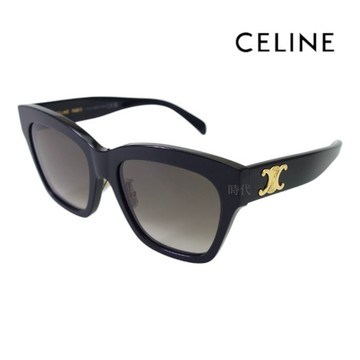 【CELINE】CL40253F 01F 55mm 太陽眼鏡/墨鏡 公司貨 台南時代眼鏡 蔡司優視力專家