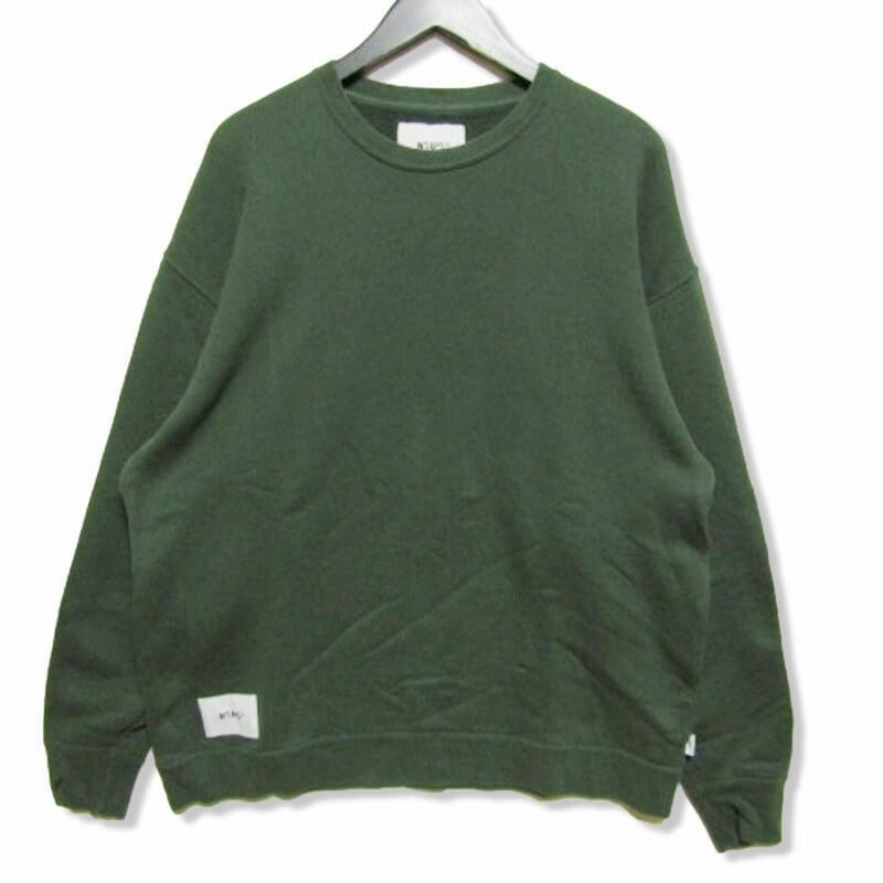 WTAPS ダブルタップス クルーネックスウェット 221ATDT-CSM08 22SS AII