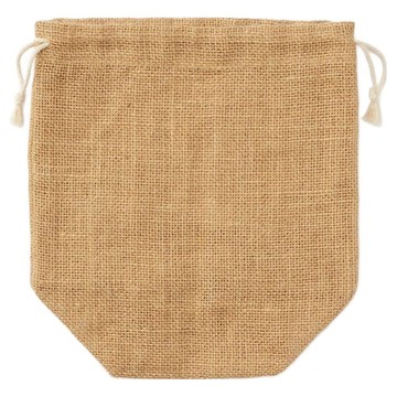 MUJI 無印良品 黃麻蔬菜保鮮袋  11 x 11 x 24cm  褐色  1個