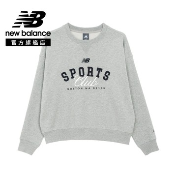 [New Balance]SPORTS長袖衛衣_女性_灰色_WT61O0ZWGHM