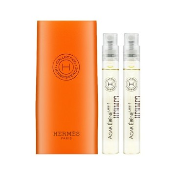 Hermes愛馬仕 聞香系列香水-瓊脂烏木 4ml 二入組