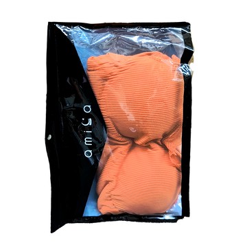 KR SKANGEL 女款 細緻蕾絲親膚保暖背心  F  焦糖