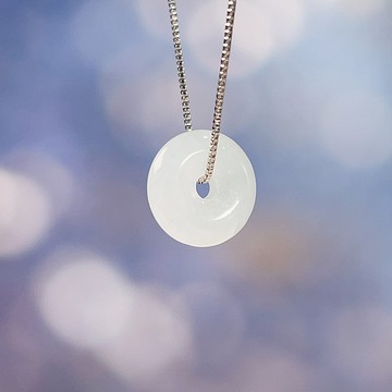 【願‧平安】冰種翡翠平安扣 | 天然緬甸A貨翡翠 |  送禮