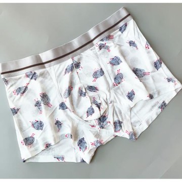 819#100%桑蠶絲無縫男士內褲中腰平角褲真絲舒適透氣內褲男