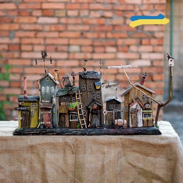 手工製作 100% 單件複製木製藝術裝飾鑰匙扣貓城