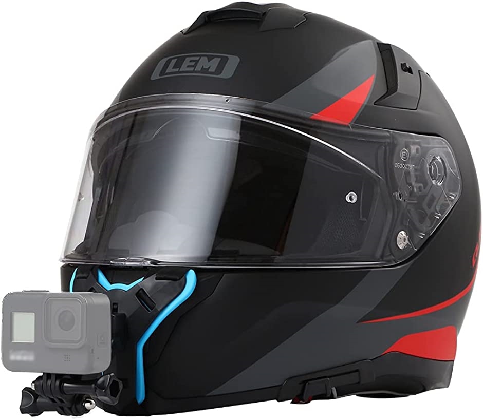 爆安プライス Gopro ヘルメット用 ゴープロ マウントホルダー バイク 顎ストラップ 簡単