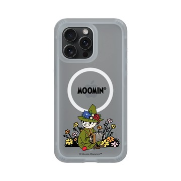 iPhone 15 Pro Max AirX 流變灰 - Moomin - 史力奇Snufkin