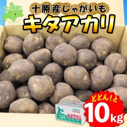 北海道 じゃがいも キタアカリ 10kg 北海道産 十勝産 きたあかり 北あかり ジャガイモ 芋 いも ポテト お取り寄せ まとめ買い 送料無料 十勝 士幌町