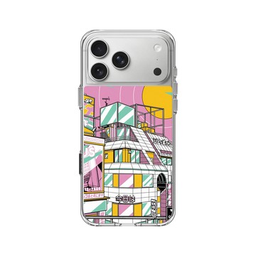 iPhone 17 Pro Max Clear Case（相機按鈕） 透明 - Paiheme Studio - 城市