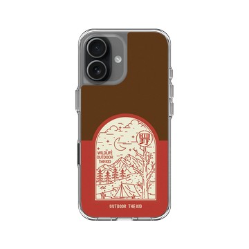 iPhone 17 Clear Case（相機按鈕） 透明 - KID - 夜宿露營KID