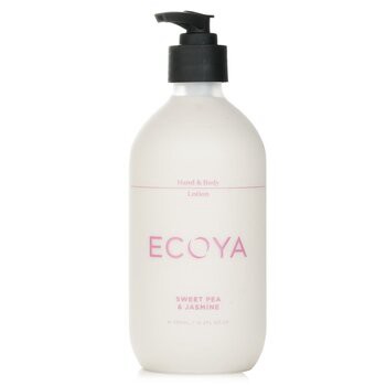 Ecoya Ecoya 手部和身體乳液 - 甜豌豆和茉莉花 450ml/15.2oz-身體護理