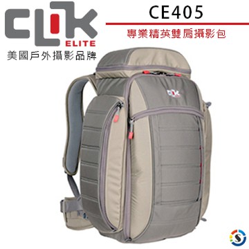 ★百諾展示中心★CLIK ELITE  CE405美國戶外攝影品牌 專業精英Pro Elite雙肩攝影包