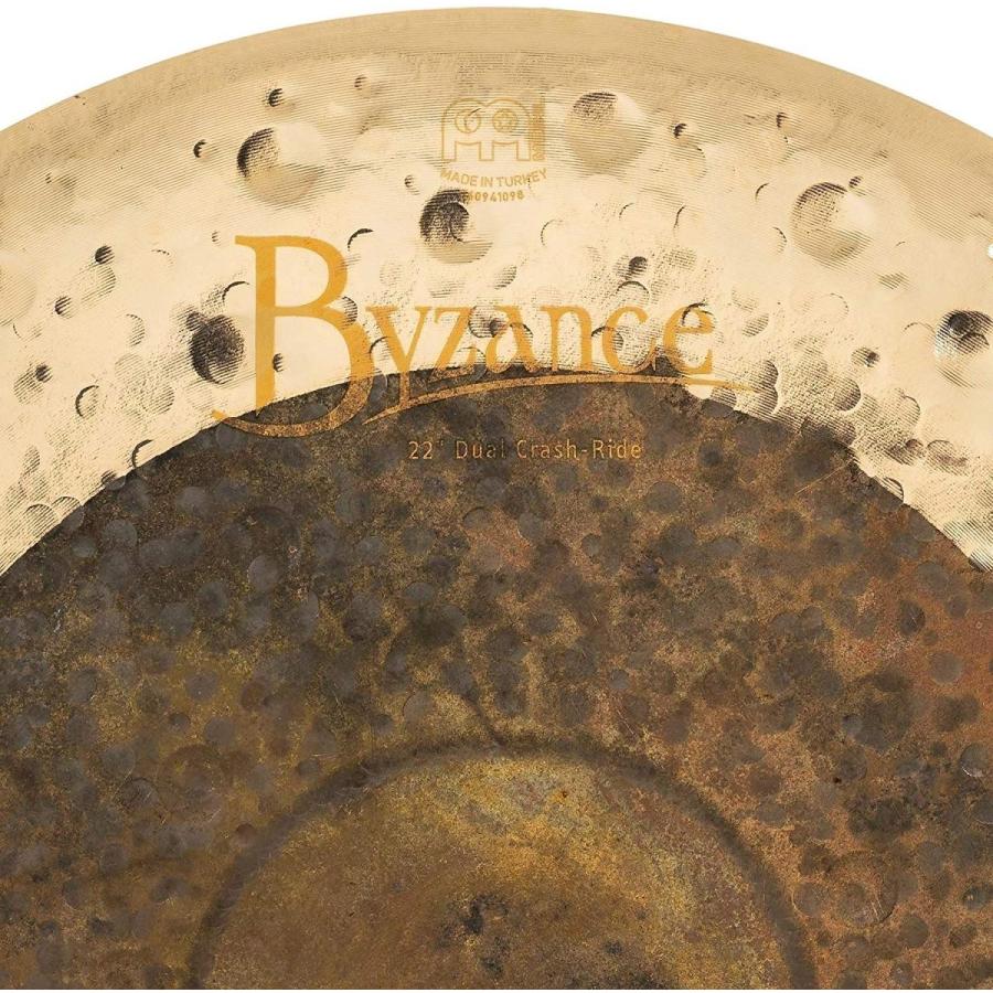 MEINL マイネル Byzance Extra Dry シリーズ ライドシンバル 22" Dual Crash Ride B22DUCR