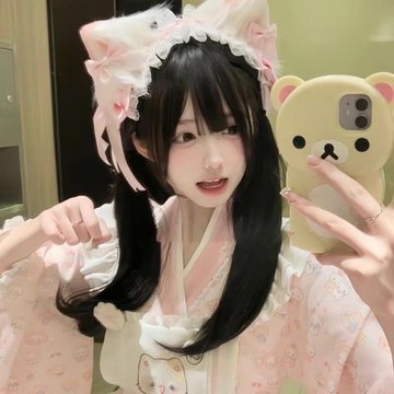 【台灣有貨】實拍 Lolitacosplay髮帶髮夾貓娘頭飾KC洛麗塔耳朵髮飾森女蕾絲ins風