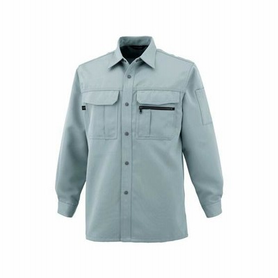【お取り寄せ】CUC/長袖シャツ グリーン 8L/5401-30-8L
