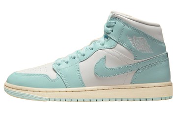 JORDAN 1 MID LIGHT DEW WOMENS