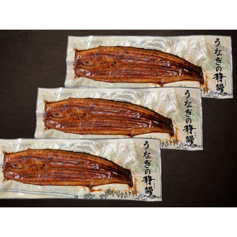 静岡県産無添加うなぎ長蒲焼き 3尾（120g×3）