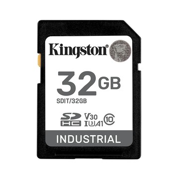 金士頓 Kingston Industrial 工業級 SDHC 記憶卡 32G 高耐用 A1 U3 V30 大卡
