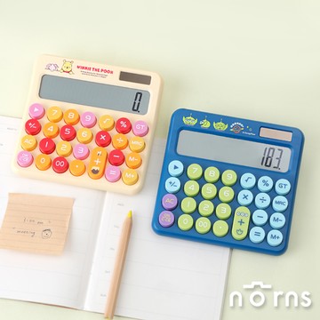 迪士尼復古造型計算機  Norns Original Design Disney小熊維尼 三眼怪 文具