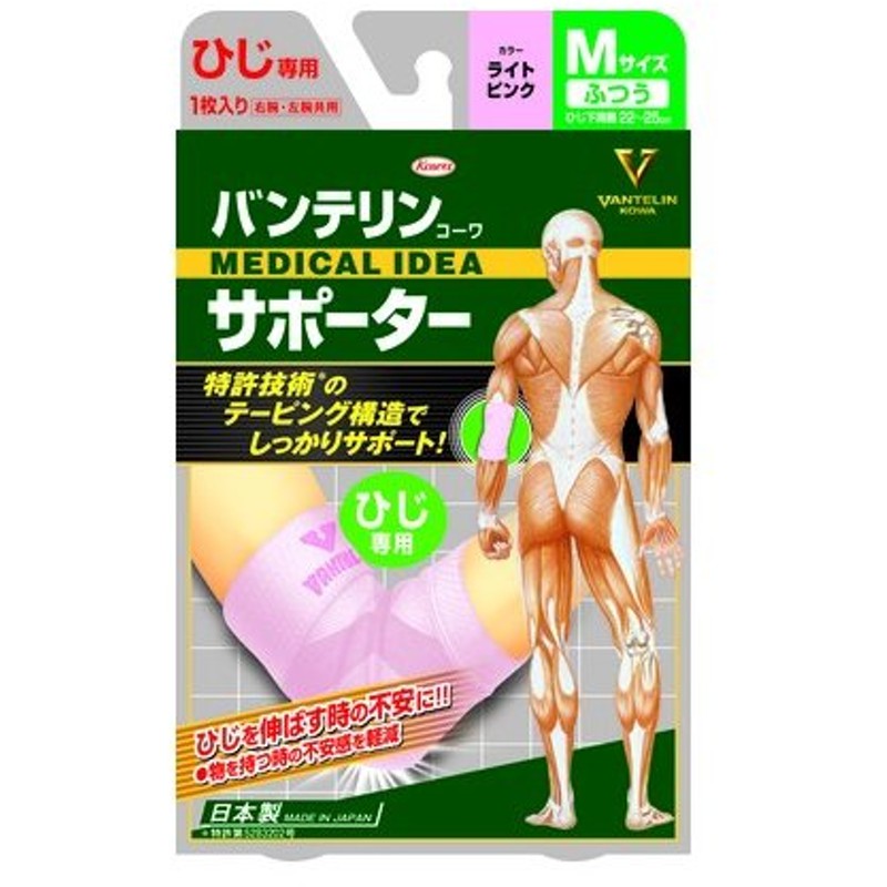 代引き人気 バンテリンコーワ サポーター ひざ専用 大きめ Lサイズ ライトピンク 1枚入×３０個セット fucoa.cl