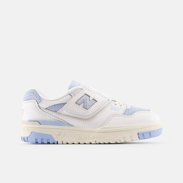 New Balance 紐巴倫 550 [PHB550LB] 中童 休閒鞋 魔鬼氈 復古 流行 白 藍