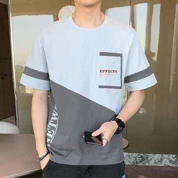 t恤男士短袖夏季韓版潮流寬松百搭時尚半袖體恤潮牌純棉上衣服ins