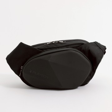 PLAYBOY - 單肩背包 Soar系列 - 黑色