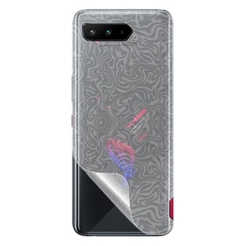 (台灣製)【o-one】大螢膜PRO ASUS ROG Phone 5 全膠背面保護貼 手機保護貼-水舞款