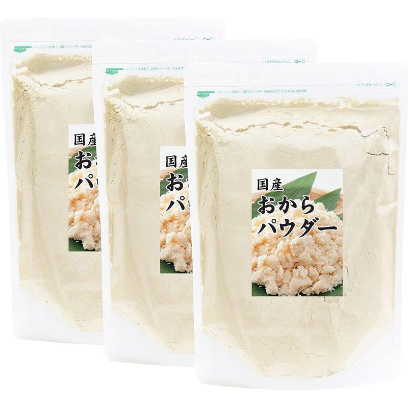 自然健康社 おからパウダー 400g×3個 超微粉 粉末 国産