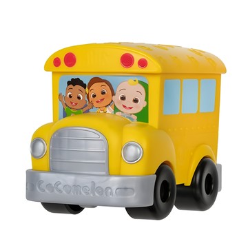 CoComelon 校園時光小巴士  黃色巴士玩具  1個  8 x 10 x 9cm