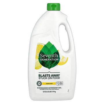 Seventh Generation, 洗碗機專用洗碗液，檸檬，42 液量盎司（1.19 千克）