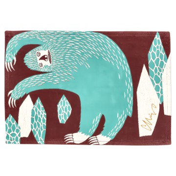 morita MiW 森田美 繪圖風餐墊 雪怪 100%棉  43 x 29.5cm  1個