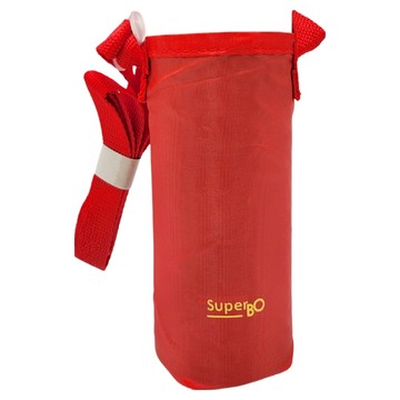 Skater 輕便型水壺袋 不鏽鋼專用 360ml  8cm x 21cm  紅色  1個