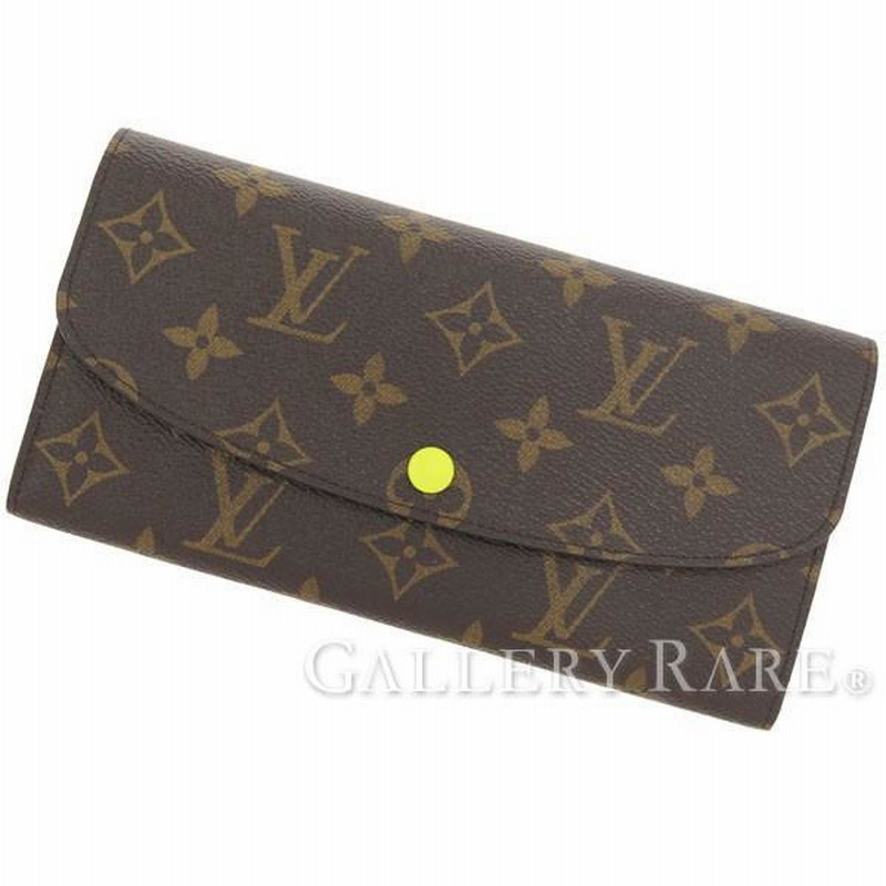 ルイヴィトン 長財布 モノグラム ポルトフォイユ・エミリー M61768 