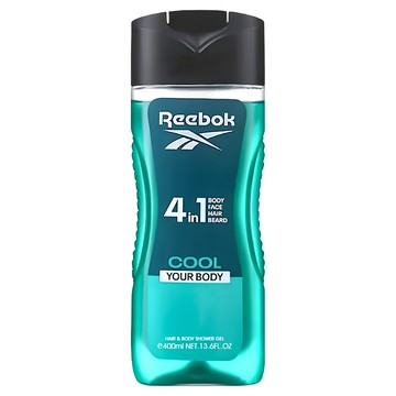 Reebok 男性4合1沐浴膠 清新水能量 400ml  1件