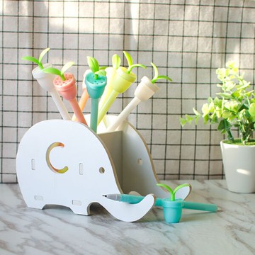 香香豆盆栽筆 廣告筆可愛造型筆 學生寫字婚禮小物中性筆原子筆 公關贈品筆 贈品禮品