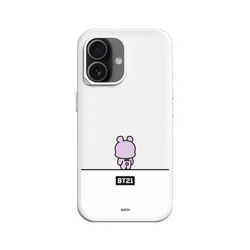 iPhone 17 SolidX 白 - BT21 - 猜猜是誰？ MANG