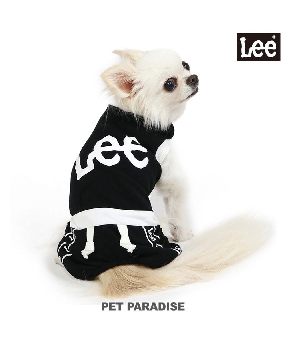 PET PARADISE> ペットグッズ Lee ロンパース ロゴ柄 小型犬