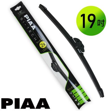 日本PIAA 雨刷 19吋-475mm 歐系車通用軟骨Si-TECH (撥水矽膠雨刷)
