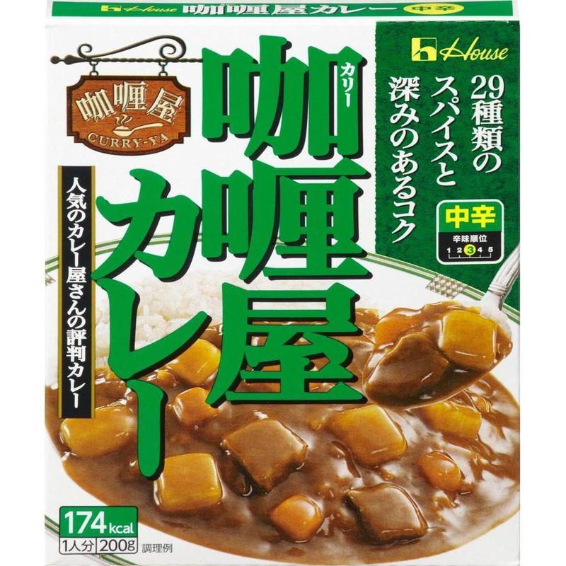 ハウス カリー屋カレー中辛 200g×30個